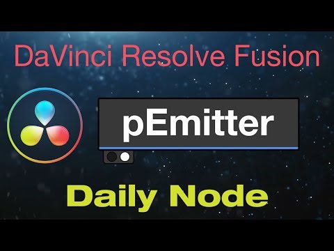 DaVinci Resolve Fusion Particle Emitter Node - Part 1