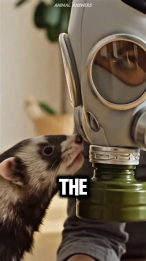 Do Ferrets Actually Stink? #shorts