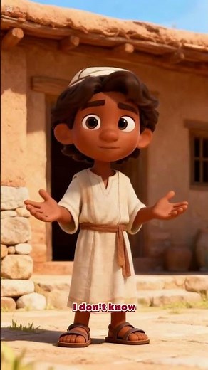 “I’m Too Young!” 😮 | God Calls Jeremiah | Bible Story for Kids #BibleAdventuresWithJoy #Shorts