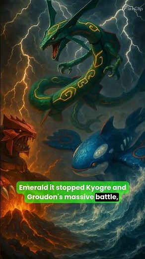 Rayquaza | The Pokémon That Lives Above the Clouds