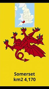 top 10 biggest counties in England measured in km2