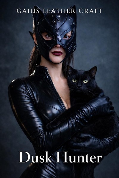Dusk Hunter Leather Mask Pattern: Cosplay DIY Template (PDF Download A4/US Letter - Svg) - Etsy