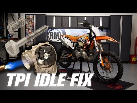 How To Install the Tusk TPI Idle Adjustment Screw on KTM/Husqvarna/GasGas TPI 2-Strokes