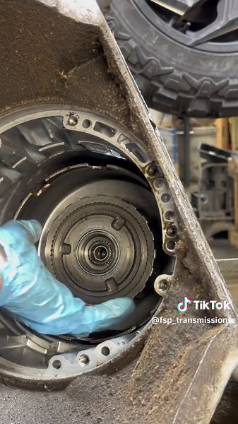 We bought this turbo 350 transmission off of facebook marketplace for $100. Was it worth it or did we waste our time and money? #fsp #fyp #mechanic #fsptransmissions #chevrolet #repair #God