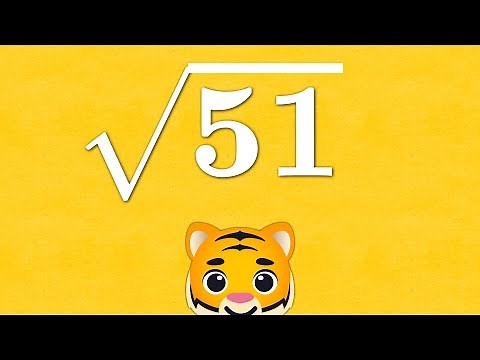 Square Root Of 51 (Solved)
