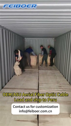 ASU/ADSS Aerial Fiber Optic Cable #fiberoptics #asu #miniadss #adss #adsscable #adssfibra