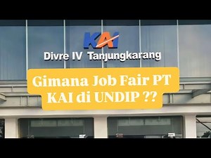 When will the KAI Job Fair Results at UNDIP be announced?