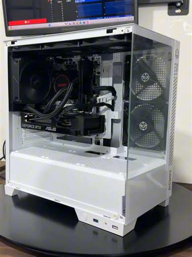 Montando PC Gamer - Configuração: i5-12400F, Placa-Mãe Colorful H610M, RTX 5060 8GB, Memória DDR4 Husky Impulse, 16GB (2x8GB), SSD Kingston NV3, 1 TB, Gabinete Gamer Forcefield TWR WHITE GHOST, Fonte Pcyes 600W 80 Plus. #pcgaming #pcbuild #gamer