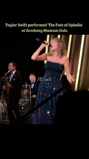 The Fate of Ophelia at the Academy Museum Gala 🧡 #taylorswift #shorts