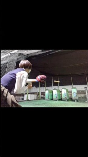 話題の無重力になる野球少女の捕球Japanese girl catching a ball in zero gravity #shorts #野球 #baseball #大谷翔平 #야구 #jk
