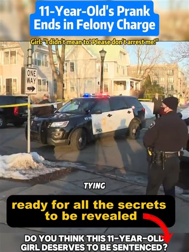 11 Year Old Girl Faces Felony After School Prank Goes Horribly Wrong You won’t believe how it ends—check out the full story in the comments 👇 | Justice Unfolded