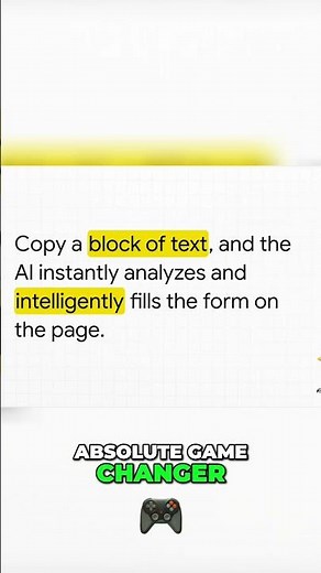 One Click to Auto-Fill Any Form #shorts