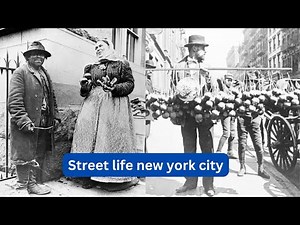 A Glimpse into Victorian New York City: Exploring Old Photos of Street Life