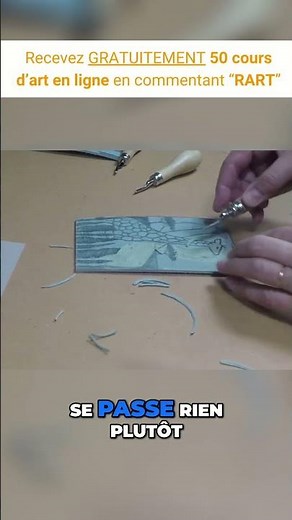 Maîtrisez l'art de diriger votre gouge vers le vide pour un meilleur résultat.