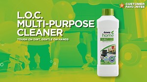 L.O.C. Multi-Purpose Cleaner is here to make your cleaning process easier than ever as it is effective on all washable surfaces of your home! Discover the Customer Favourites 2021 at https://www.amway.my/cf | Amway Malaysia