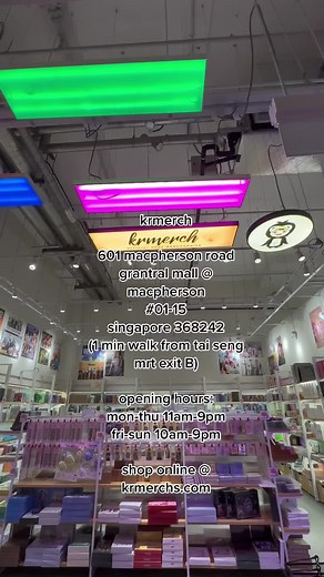 KRmerch Soft Launch Preview at Tai Seng Kpop Store