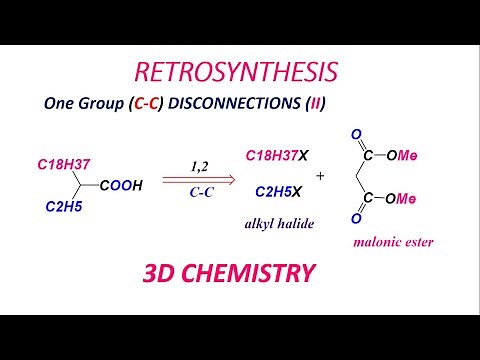 One Group C-C Disconnection in Carbonyl Compounds | retro-synthesis | part 1