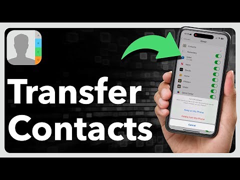 How To Transfer Contacts From One iPhone To Another iPhone