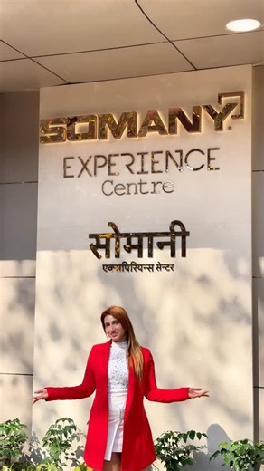 Anjuri Sinha - Thane | Fashion| Fitness | Lifestyle | Travel | on Instagram: "Where design meets emotion — and every detail tells a story. ✨ Step inside Somany’s first-of-its-class 5000 sq. ft. Experience Centre in Andheri East, where textures, tiles, slabs, and bathware come together to help you visualise spaces beautifully and effortlessly. From immersive mockups to statement surfaces, this is where inspiration turns into reality. 📍 Somany Experience Centre Unit No. 1, Ground Floor, Morya Lan