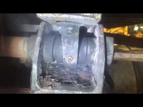 How to remove rusty seized pin