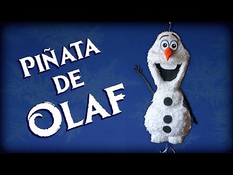 Olaf piñata from Frozen