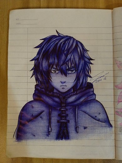 Thorfinn Ballpoint Pen Art Tutorials