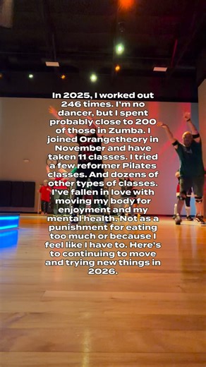 My 2025 Workout Wrapped 💪🏻 Couldn’t believe how many workouts I got in, in 2025! So proud of staying consistent week after week — from @eosfitness to @otforange. I’ve enjoyed pushing myself a little more outside of my comfort zone this year! | Crunches Before Brunches