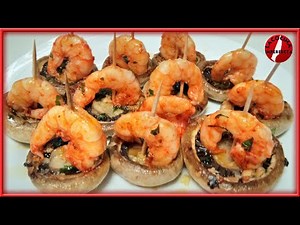 Mushroom and Prawn Tapa