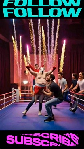 Epic Goat vs Goatess Boxing Fight 🥊 | Bakra vs Bakri Funny Animal Fight