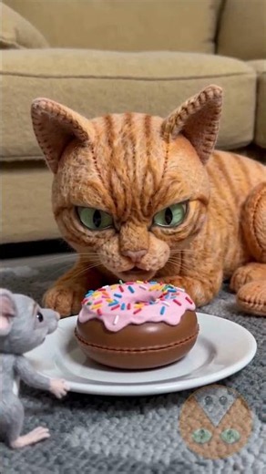 One Tiny Trick, One Very Confused Cat 😂 #3DAnimation #FunnyCat