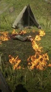 RDR 2 FIRE PHYSICS EXTREME LEVEL #rdr2 #gaming