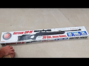Unboxing Hatsan Mod 130S Vortex QE, 30 Caliber AirRifle