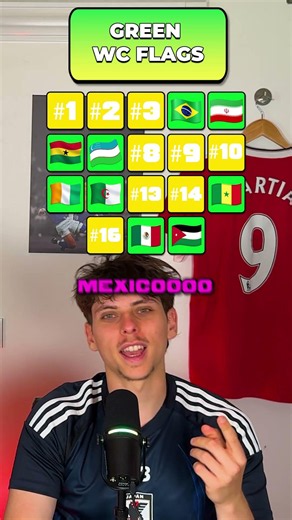 GUESS EVERY GREEN FLAG IN THE WORLD CUP!!