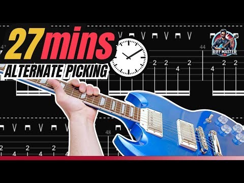 27 MINUTES OF ALTERNATE PICKING