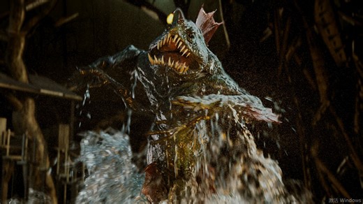 houdini小怪物出水出海flip流体教程