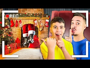 ШПИОНИРАМЕ ДЯДО КОЛЕДА ЗА 24 ЧАСА!