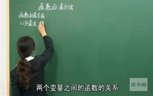 数学高中必修1函数的表示法(一)上