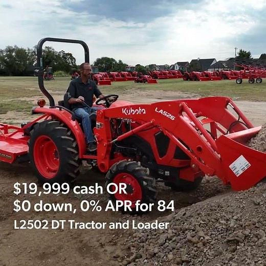 Get More Done With The Kubota Tractor Package! #kubota #tractor