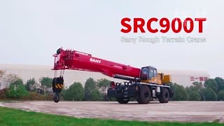 /// Star Crane Of The Week /// SANY New RT Crane SRC900T 1.Max. lifting capacity: 90t 2.Max. boom length: 65m 3.Max. lifting height: 65.5m 4.Length:14680mm Width(with outrigger extension):7400mm Height:3810mm The whole crane is light and flexible, weight≤55t, and can work directly! #crane #sany #RoughTerrainCrane #RTCrane | SANY Crane