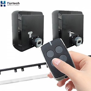 [Hot Item] 1500kg AC Automatic Motor Slide Curved Sliding Gate Spring Limit Switch/Magnetic Limit Switch Modern Auto Electric Gate