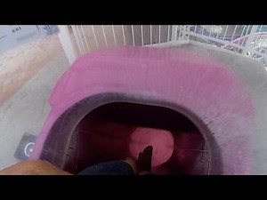 Scary Cyclone Water Slide at World Waterpark