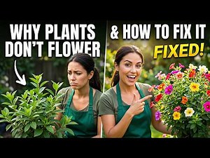 Why Garden Plants Don’t Flower & How to Fix It