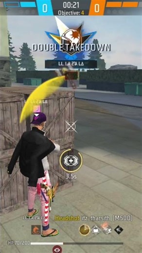 free fire m500 ontap #ffshorts #subscribe