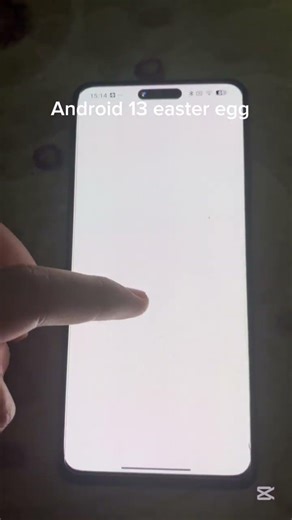 Android 13 easter egg #smartphone #ytdayibenionecikarnolur #yazılım #telefon #rom #android13