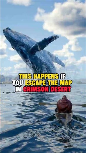 This Happens If You Escape The Map in Crimson Desert #crimsondesert #shorts