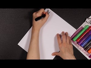 ASMR Writing Sounds with Markers