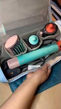 Dyson airwrap storage bag, perfect for traveling. #dysonairwrap #shorts #shortvideo
