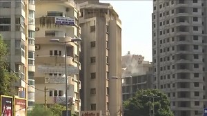 Shooting rocks Beirut amid tensions over blast probe