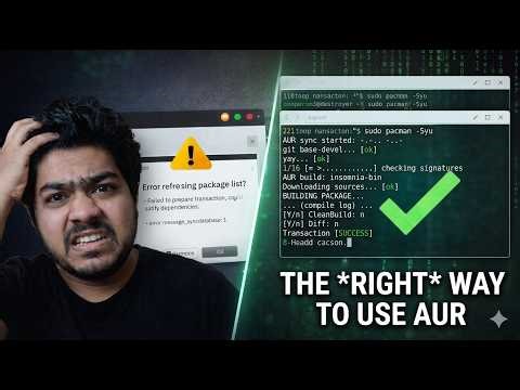 Stop Fearing the AUR: The Ultimate yay Guide for Manjaro