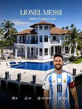 Inside Lionel Messi’s Luxury Home in Miami 🐐🏡